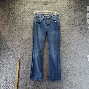 BKE Jeans Mens Size 29R Blue Jake Mid-Rise Stretch Bootleg Denim *Read*
